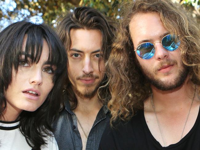 Band The Preatures ahead of the Bang The Drum concert in The Domain for Triple J's 40th anniversary and Sydney festival.