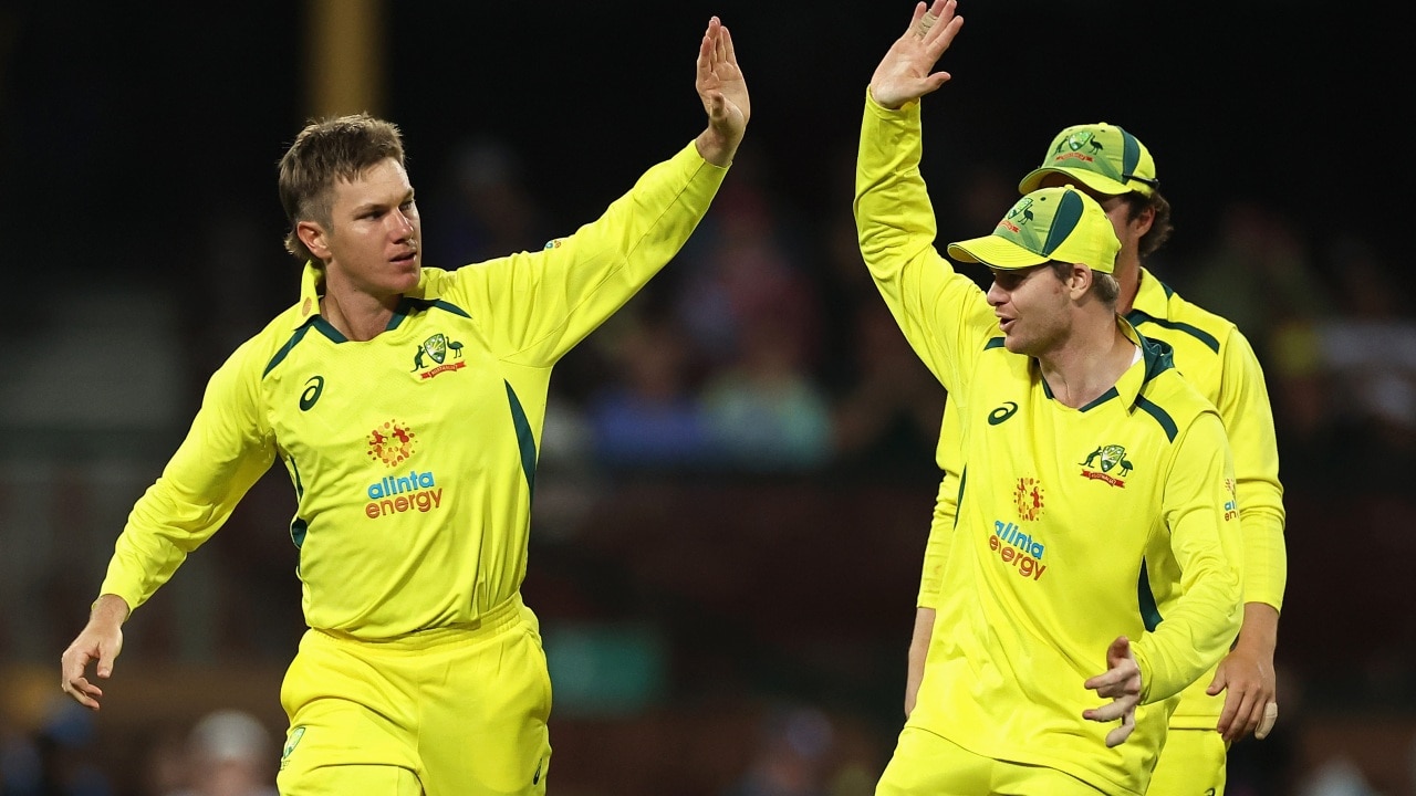 Adam Zampa of Australia. Photo by Cameron Spencer/Getty Images