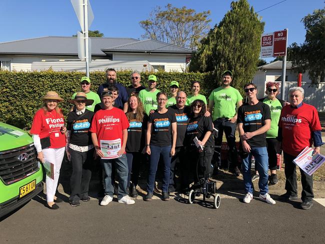 ACTU secretary Sally McManus in Gilmore. Picture: Sally McManus