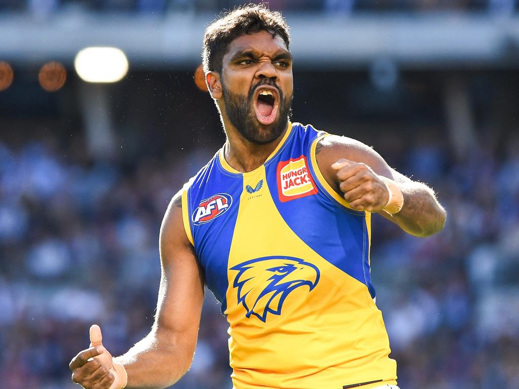 In his first game since round 19, Liam Ryan booted three goals. (Photo by Daniel Carson/AFL Photos via Getty Images)