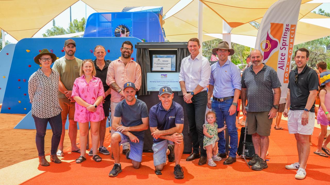 Thousands flocked through doors of the official opening of the Alice Springs adventure park on Saturday, November 2, 2024. Picture: Alice Springs Town Council