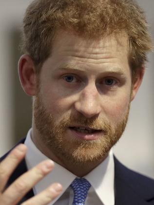 Britain's Prince Harry has recently revealed for the first time the toll his mother’s death took on him. Picture: Matt Dunham — WPA Pool/Getty Images