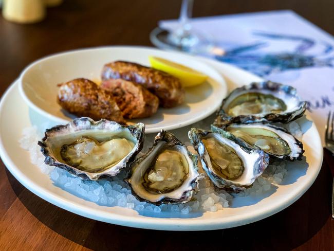 Oysters at Rick Stein at Bannisters. Picture: Jenifer Jagielski