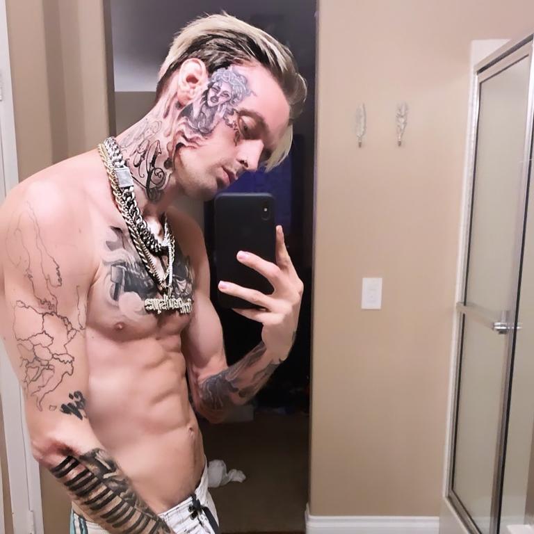Carter’s official cause of death is unknown and will likely not be disclosed until an autopsy has been completed. Picture: Aaron Carter/ Instagram