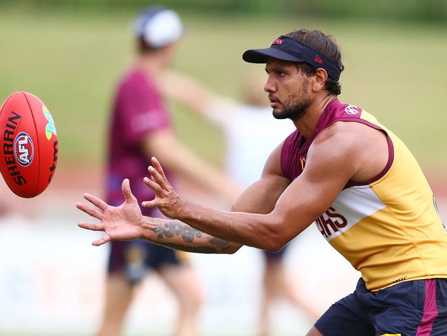 Lions forward Cal Ah Chee is confident ahead of the new AFL season. Picture: Chris Hyde/Getty Images