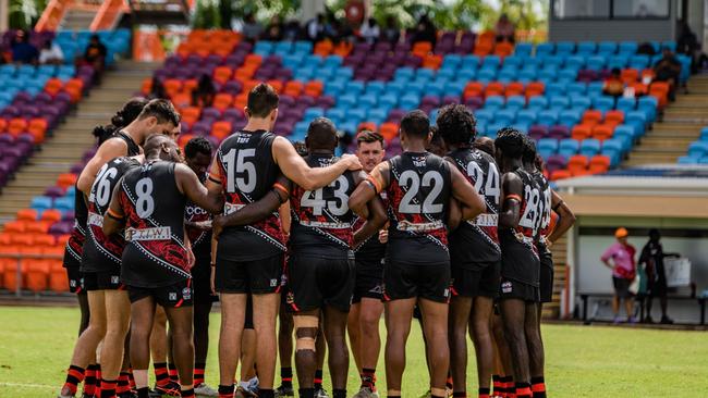 There has been plenty of change at the Tiwi Bombers ahead of the 2023-24 season. Picture: Patch Clapp / AFLNT Media