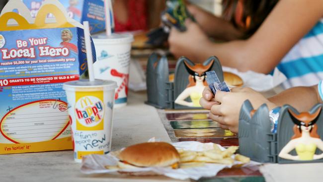 One student came to school with a day old Happy Meal.