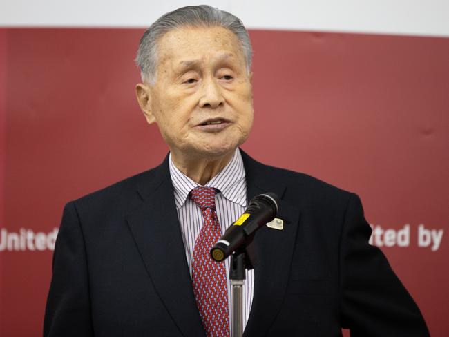 The former Prime Minister is known for public gaffes. (Photo by Takashi Aoyama/Getty Images)