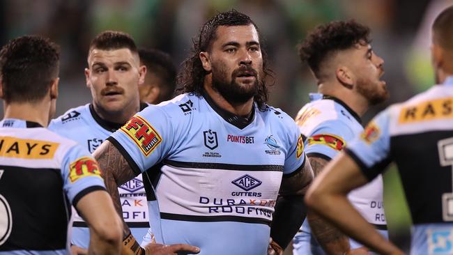 Andrew Fifita’s weight ballooned to 137kg in the off-season. Picture: Getty Images