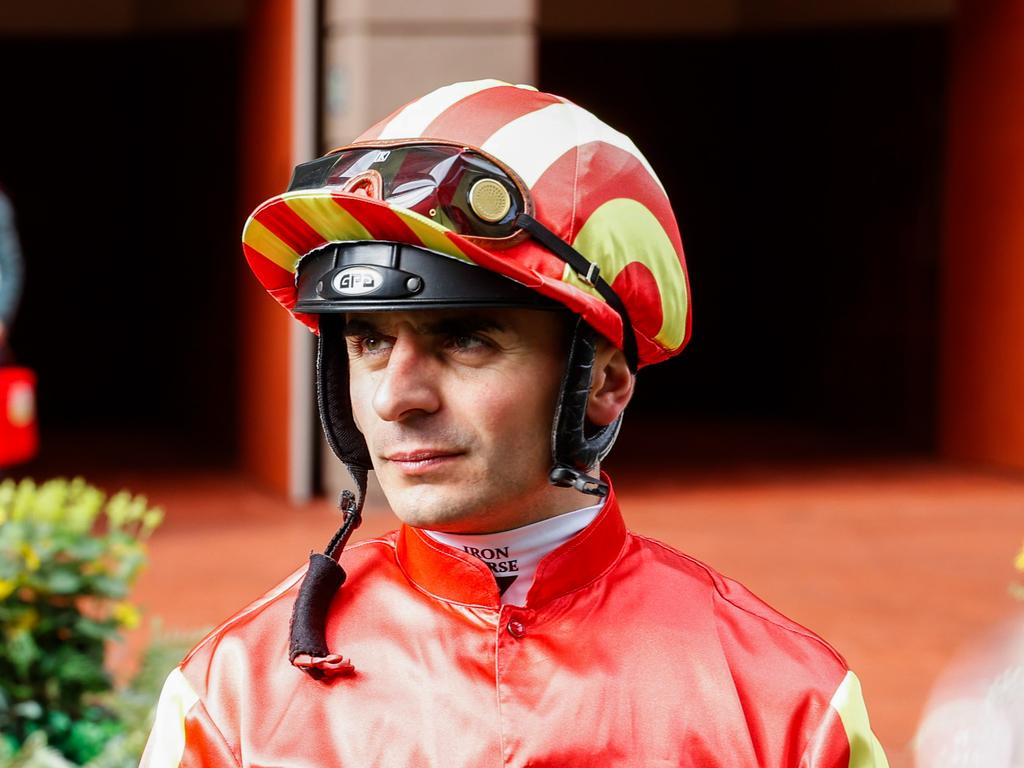 Andrea Atzeni is fifth in 2023/24 the Hong Kong jockeys' championship. Picture: HKJC