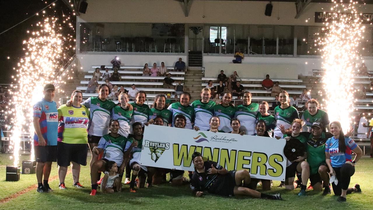 The Beef women took out the annual Reef versus Beef clash at Rockhampton's Browne Park on March 19, 2022.