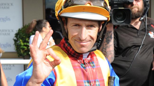 Hugh Bowman is looking forward to jumping back in the raceday saddle at Roiyal Randwick on Saturday. Picture: AAP