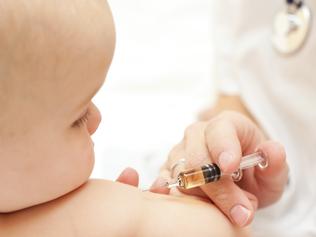 Generic photo of a small child being vaccinated with a needle.   Vaccination / vaccine / baby   Picture: iStock