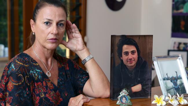 Leanne Shanahan, who lose her son Luke, 21, in a car accident.