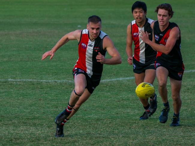 Alan Donohoe of the Randwick City Saints in the Men's Div 5 grand final. Picture: Contributed