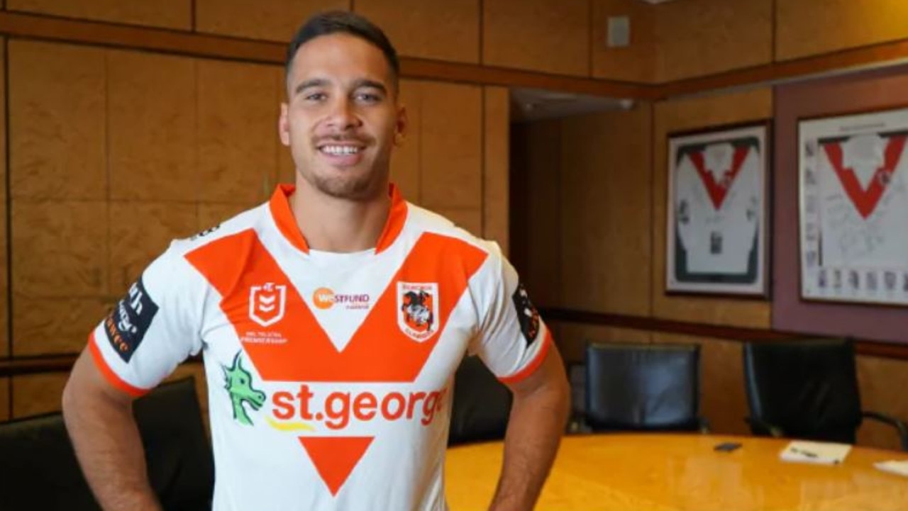 Corey Norman is officially a Dragon. Pic: Dragons media.