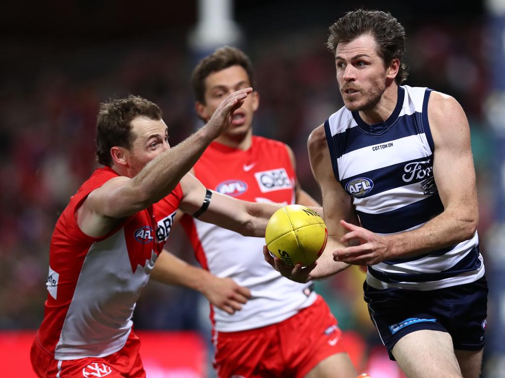 Could Isaac Smith go from Norm Smith to retired in 12 months? Picture: Jason McCawley/AFL Photos/via Getty Images