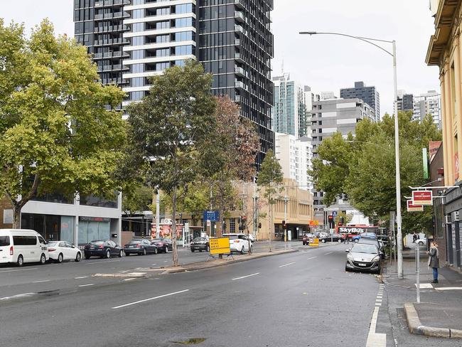 What the street looks like now. Picture: Lawrence Pinder