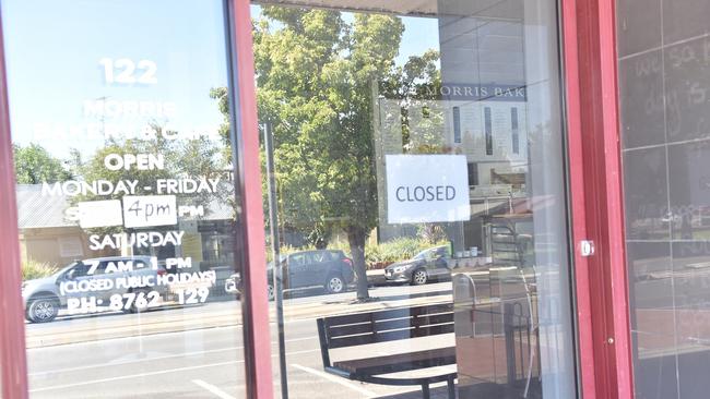End of an era: Naracoorte's iconic Morris Bakery has closed its doors after more than 80 years of business in the country town. Picture: Jessica Dempster.