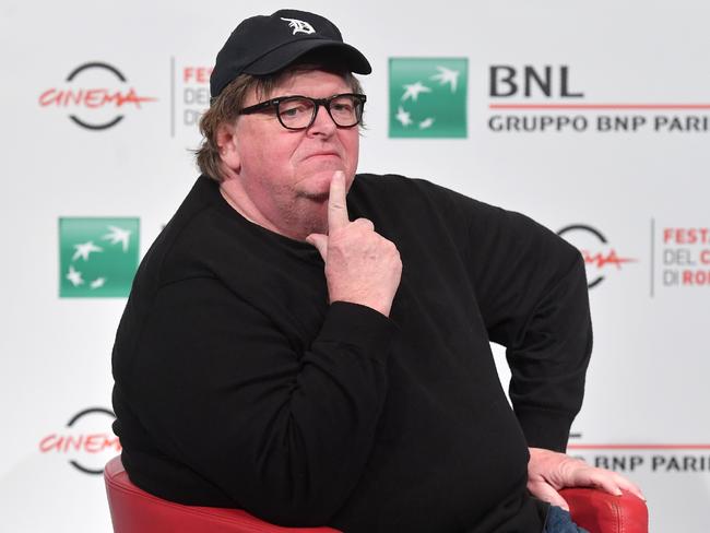 US documentary filmmaker Michael Moore. Picture: Tiziana Fabi/AFP