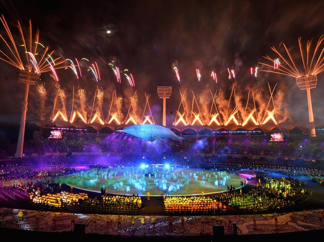 Migaloo even won a spot in the opening ceremony of the 2018 Commonwealth Games on the Gold Coast. Picture: Dan Mullan/Getty Images