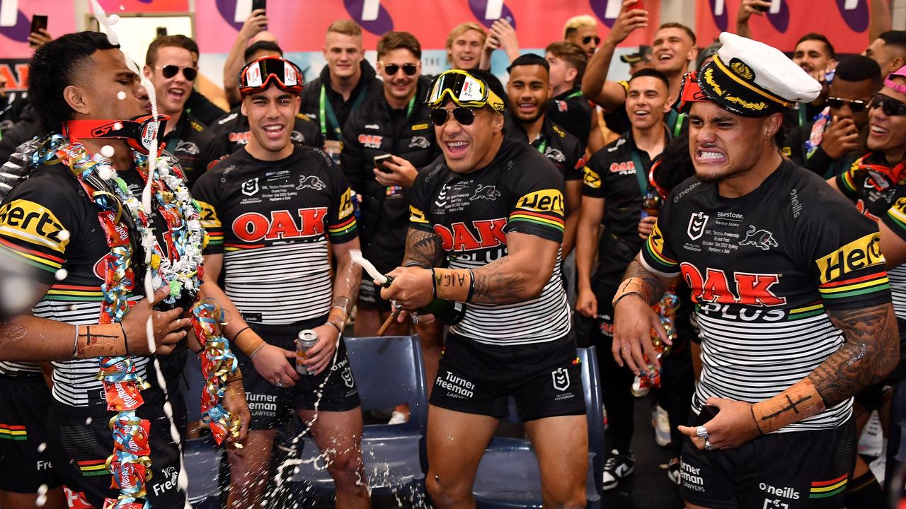 Paul Kent said Penrith’s grand final celebrations lacked “humility”. Picture: NRL Photos/Gregg Porteous