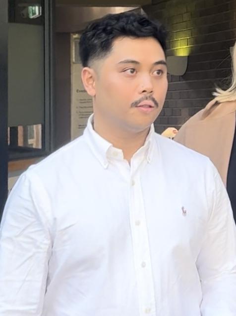 Patrick Manansala outside court.