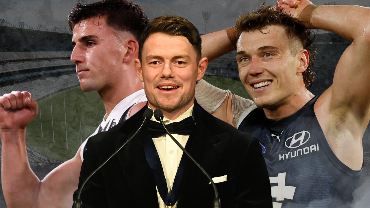 AFL Awards: Patrick Cripps and Nick Daicos in fight with Isaac Heeney ...