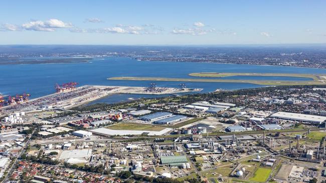 The Qenos plant at Port Botany.