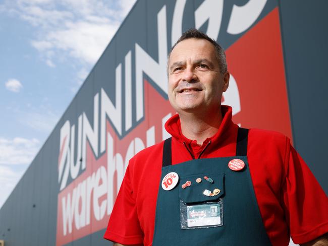 Mike Schneider, managing Director of Bunnings.Photographed at Bunnings Glenorchy store in Tasmania for the Launch of "Click and Collect" a new online purchases store pick up service.20/05/2019Hobart Tasmaniaphotography Peter Mathew