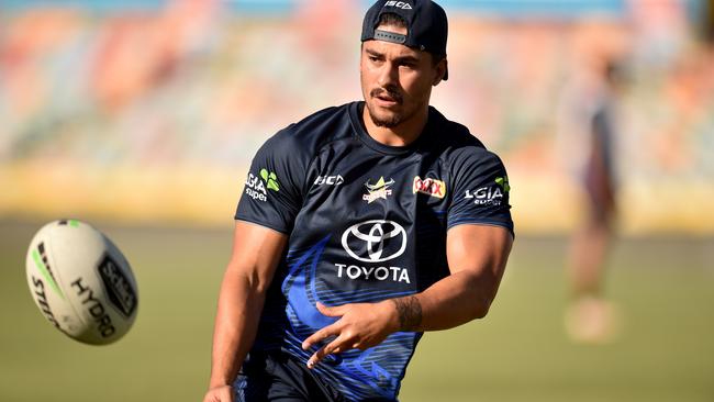 Enari Tuala has been snapped up by the Knights. Picture: Evan Morgan