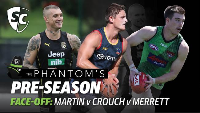 The Phantom's SuperCoach Face-off: Martin v Crouch v Merrett