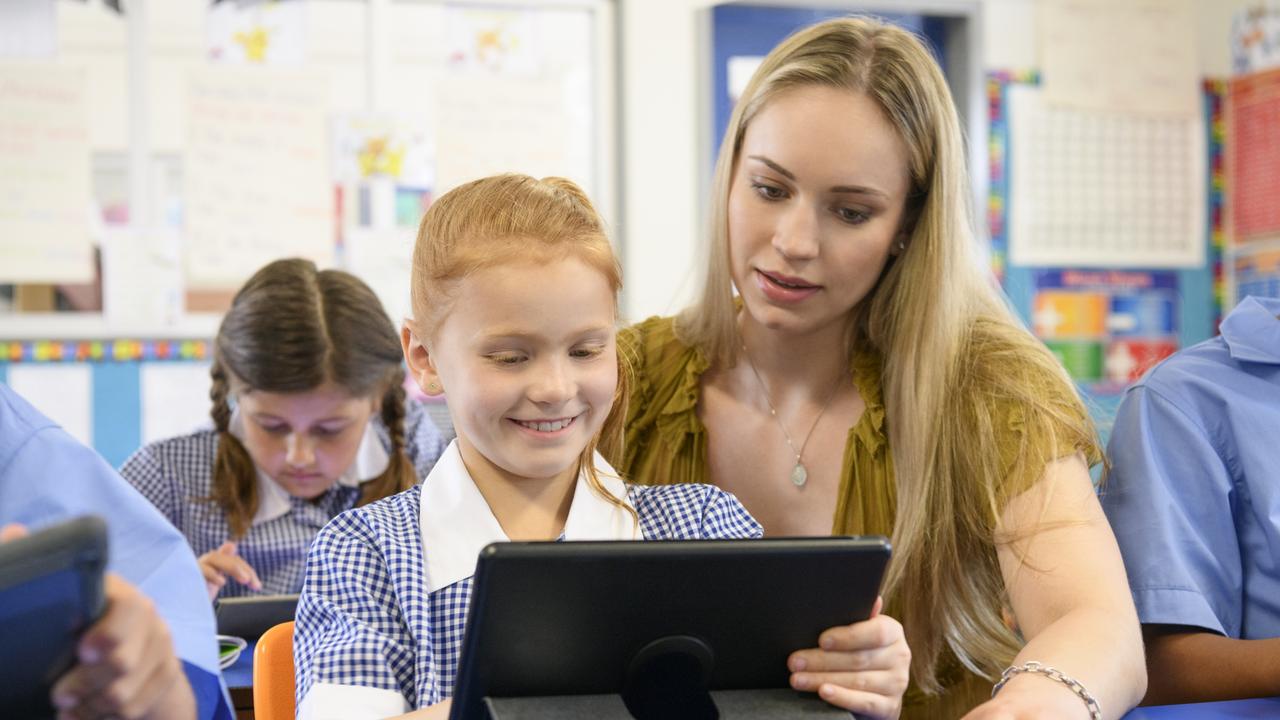 Generic school students, school kids, classroom, teacher Picture: Getty Images