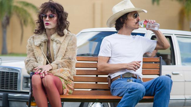 Jared Leto and Matthew McConaughey in Dallas Buyers Club.