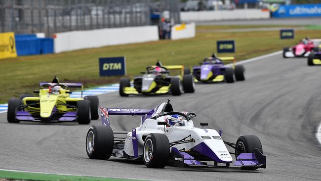 Jamie Chadwick won the all-female W Series title in the first two seasons but still has not been able to secure a seat in either Formula Three or Formula Two. Picture: AFP