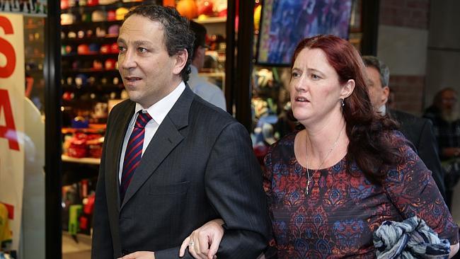 Former Health Services Union official Marco Bolano at the royal commission yesterday / Pi