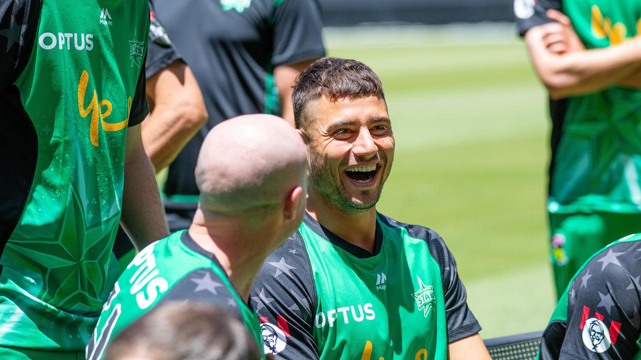 Marcus Stoinis is all smiles but is he a buy? Picture: Mark Stewart