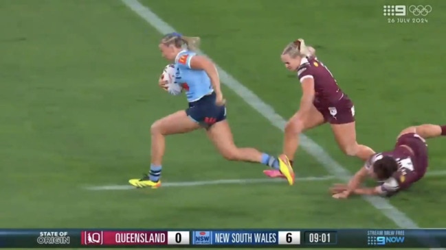 'One of the great Origin tries' stuns (Nine)