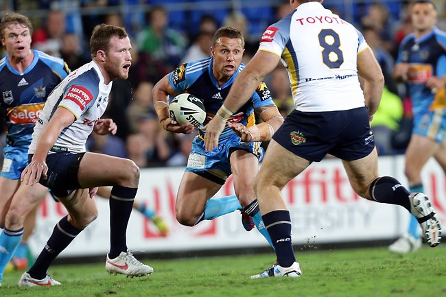 <p>NRL round 13 Titans v Cowboys:  Scott Prince. Picture: Adam Head</p>