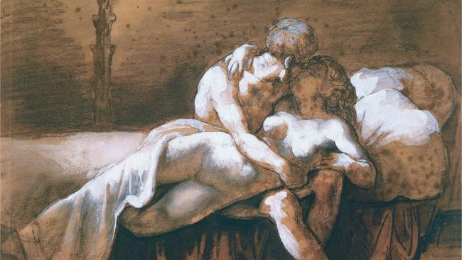 Géricault, The Kiss, 1816-17, Madrid, Thyssen-Bornemisza Museum