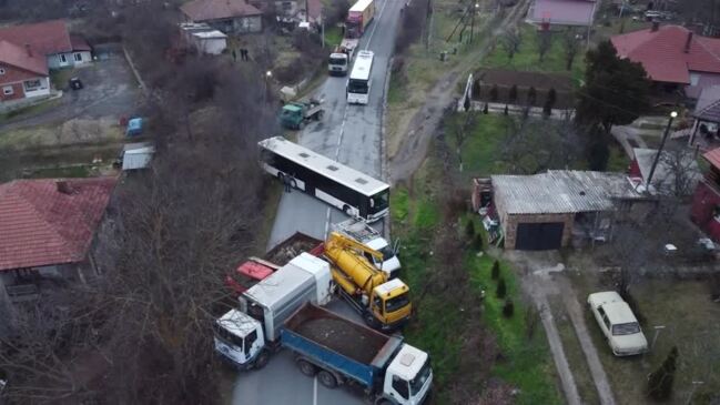 Serbs dismantle barricades as Kosovo standoff eases