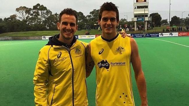 Kieran Govers and his younger brother Blake will play against each other for the first and last time this weekend. Photo: Supplied