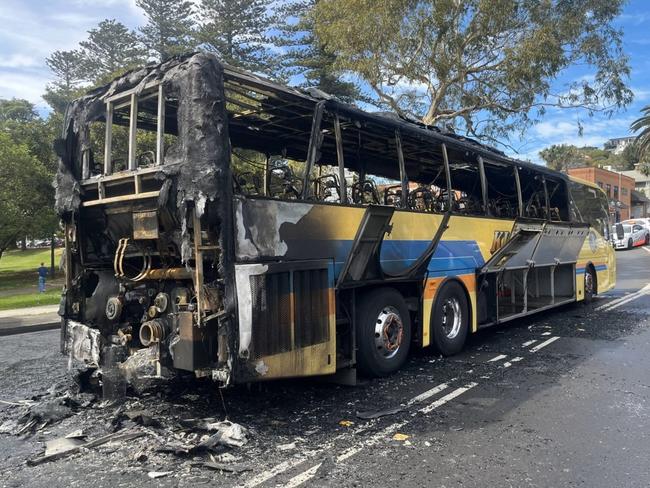 It took firefighters approximately 15 minutes to contain the blaze. Picture: NSW Fire and Rescue