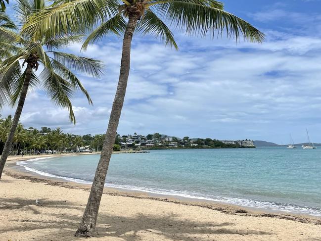 Airlie Beach foreshore in the Whitsundays. Picture: Rae Wilson