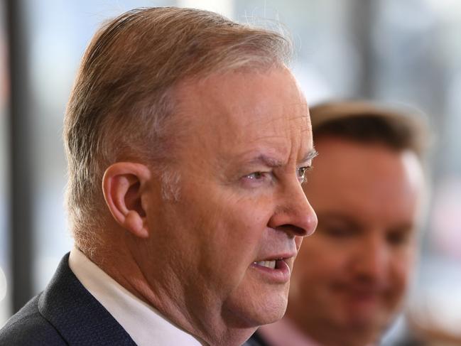 Anthony Albanese in Sydney . Picture: NCA NewsWire / Jeremy Piper