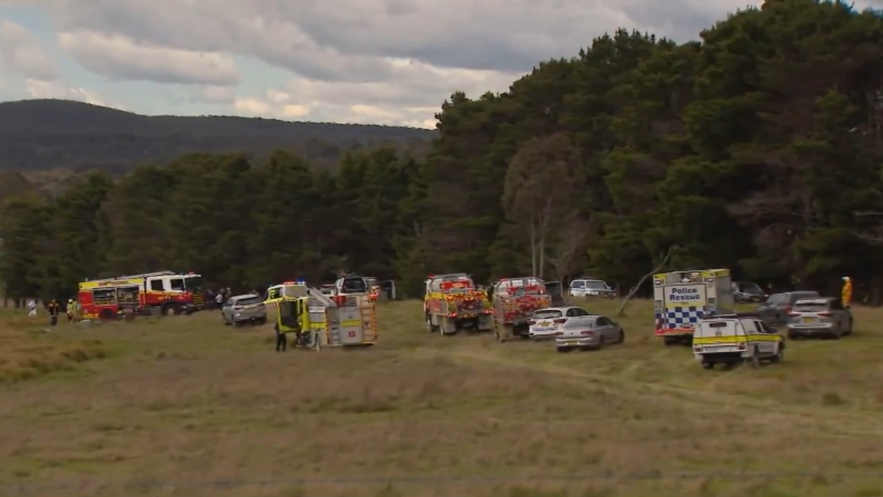 Man and his three grandchildren killed after light plane crash near Canberra