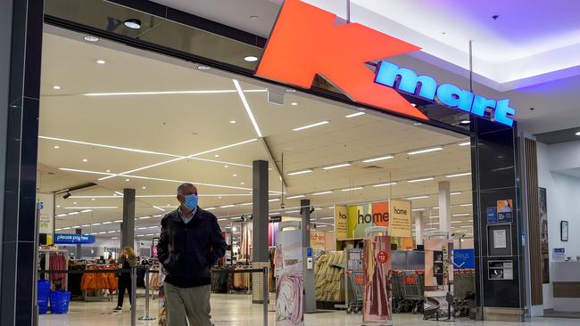 Wesfarmers’ Kmart and Target stores posted an 24pc earnings drop. Picture: NCA NewsWire/Bianca De Marchi.