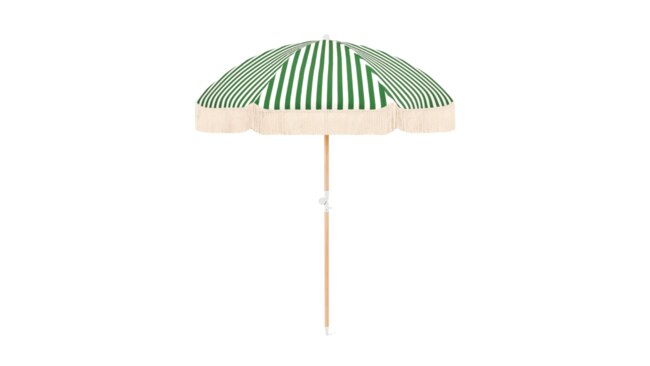 Sunday Supply Co Vista Beach Umbrella, $279 from sundaysupply.co