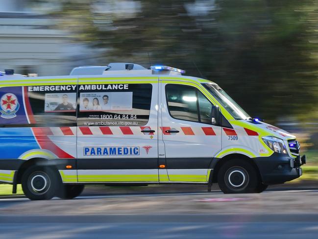 GENERIC: Ambulance, Geelong, Ambulance Victoria, Paramedic, Emergency Services. Picture: Stephen Harman