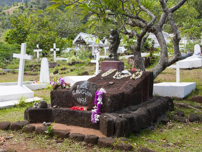 Paul Gauguin’s grave, Hiva Oa, Marquesas.